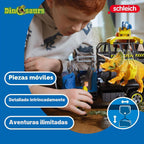 Schleich Dinosaurios - 43Pc Dino Transport Mission Playset - Niños 4+ |