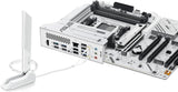 ASUS X870 MAX GAMING WIFI7 W AMD AM5 ATX Placa base, PCB blanco de...