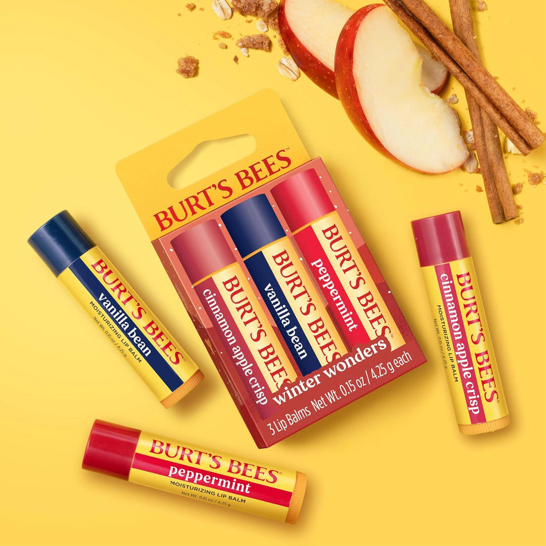 Burt's Bees Winter Wonders - Juego de bálsamo labial, cuidado d...