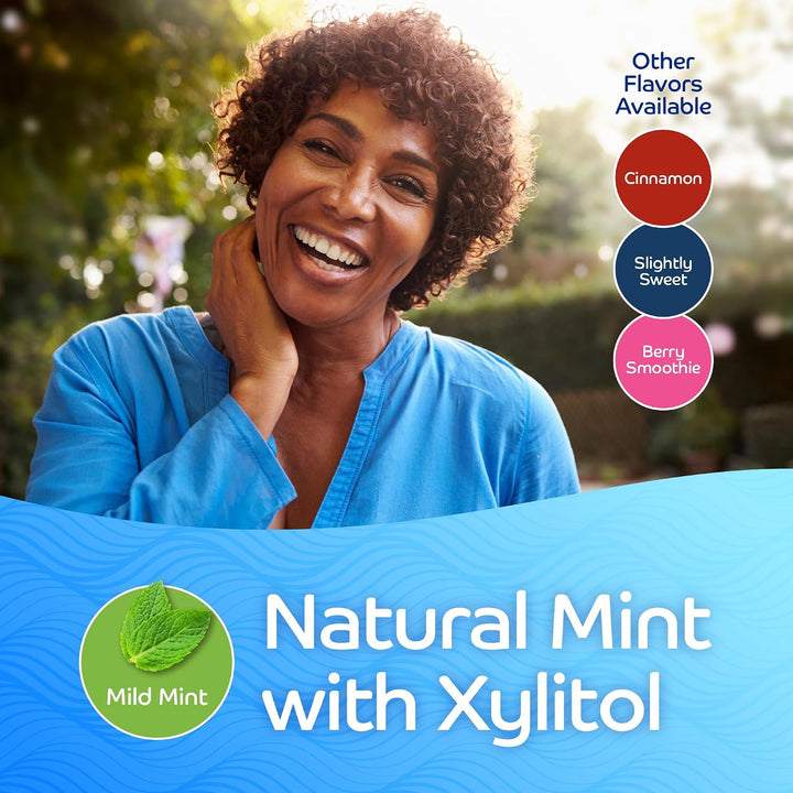 oracoat xylimelts Sabor de menta suave, 80 unidades x caja