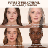 Charlotte Tilbury - Base Líquida Airbrush Flawless de Acabado Mate...