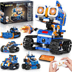 Kit de Construcción de Robot STEM 5 en 1, 560 PIEZAS APP/Control Remoto Robótica Mech RC para Niños de 8-12 Años, Kit de Ciencia Set de Juguetes de Robots de Codificación, Regalos de Cumpleaños