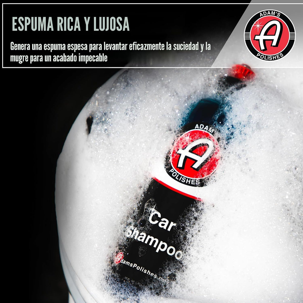 Adam's nuevo champú para autos, 16 onzas