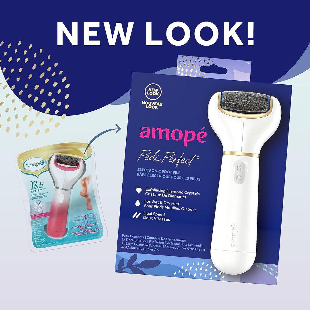 Amope, Lima electrónica para pie seco (AZUL \/ ROSA)