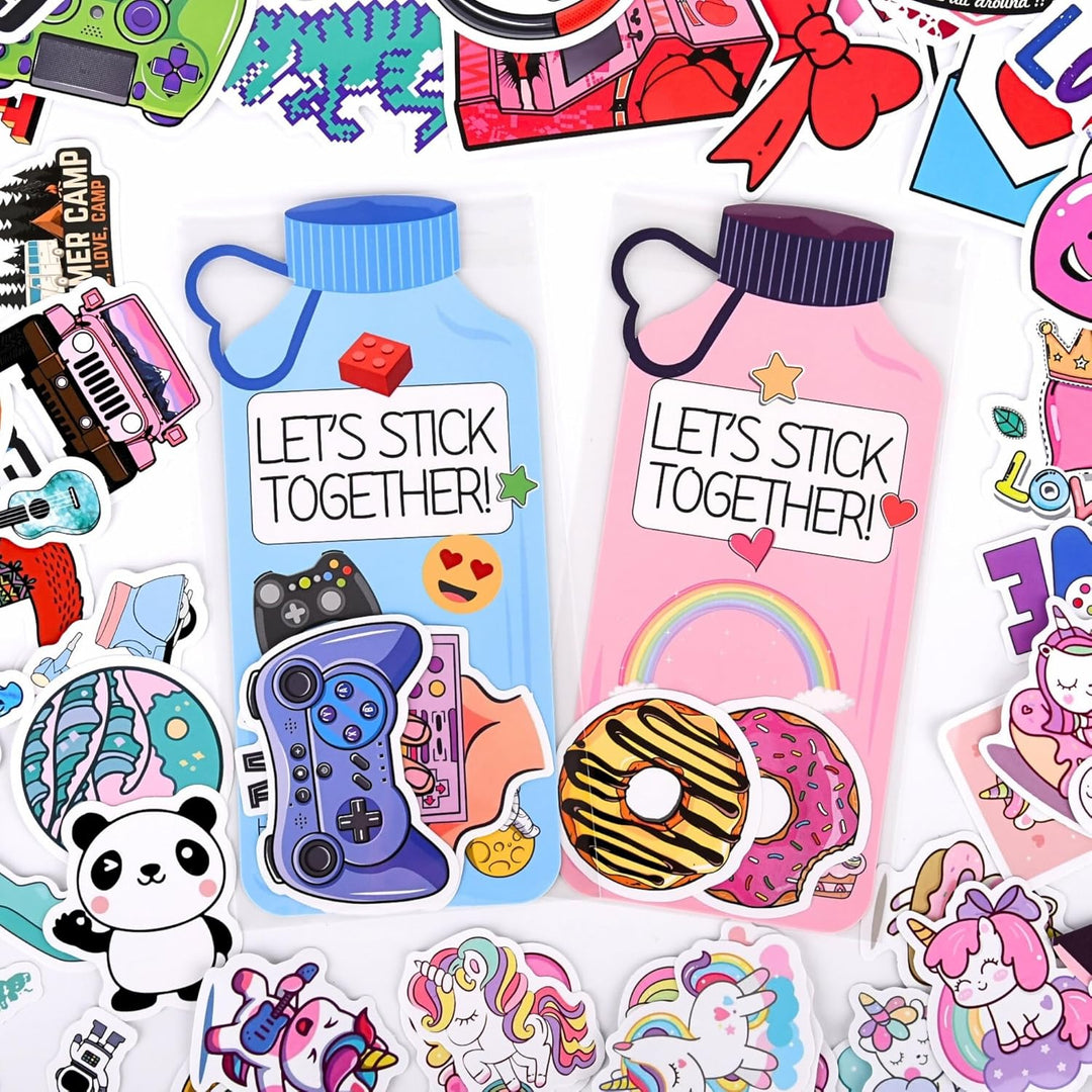 VIZAUZIE Tarjetas de San Valentín para la escuela de niños