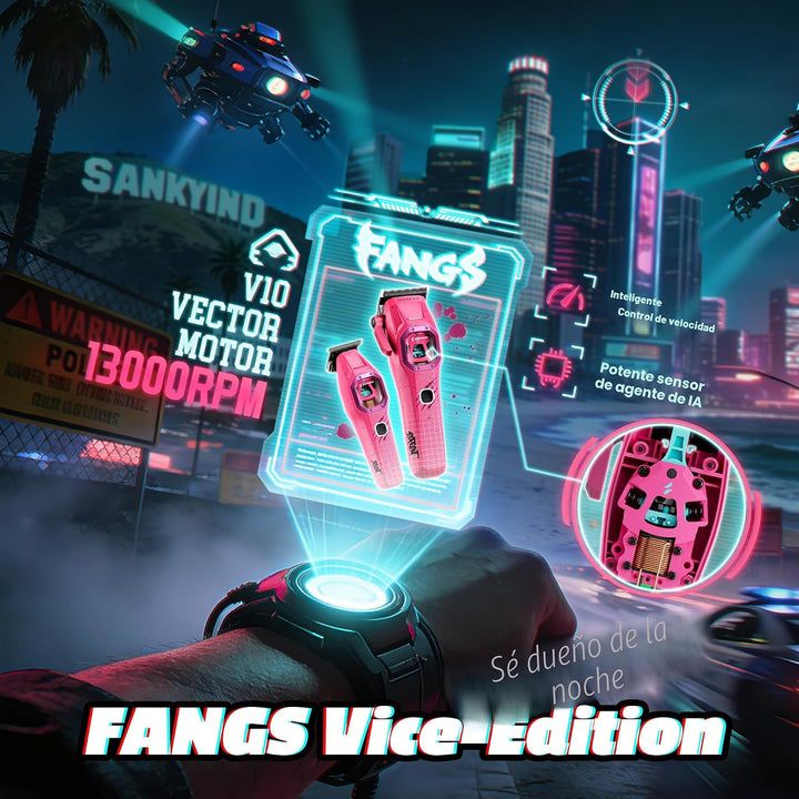 SUPRENT Fangs - Cortadora de pelo profesional con motor vectorial d...