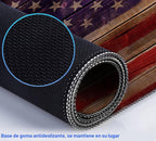 Mouse Pad de Bandera Americana para Gaming, Adecuado para Oficina y Estudio