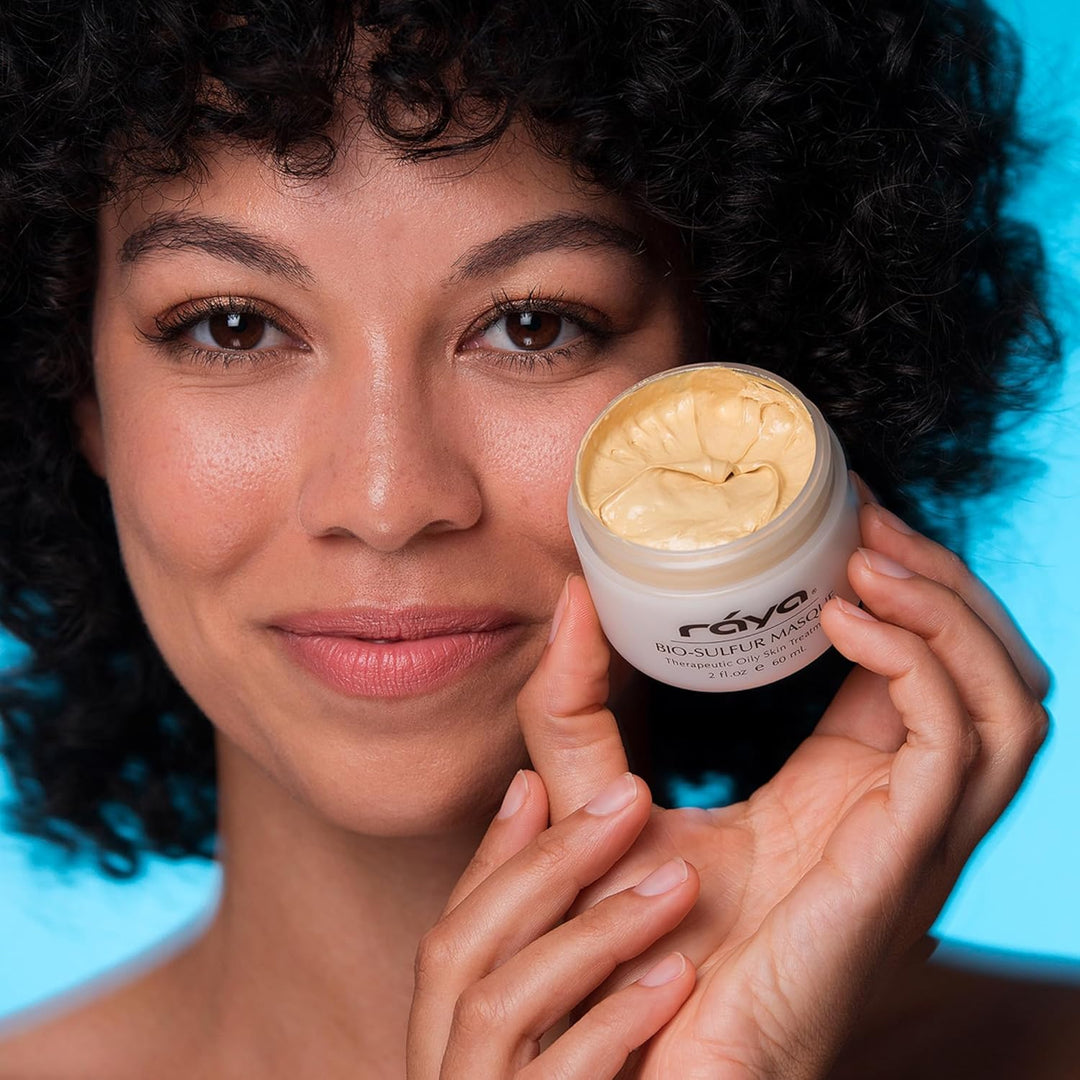 Raya Mascarilla de Bio-Azufre (708) | Mascarilla Facial de Arcilla...