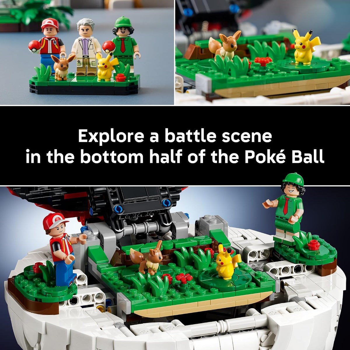 LEGO Pokémon Iconic Trainer Moments Poké Ball 72154