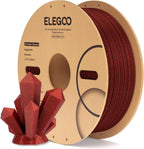 ELEGOO - Filamento PLA de 1.75 mm (4\/64 pulgadas), rojo brillante,...
