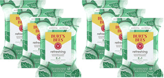 Burt's Bees Toallitas faciales de pepino y menta, para todo tip...