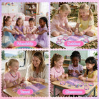 AOSITE Kit de fabricación de pulseras para niñas de 4 a 12 años