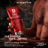 DOC HOLLIDAY Champú hidratante para barba grueso y fuerte \u2013 Ar...