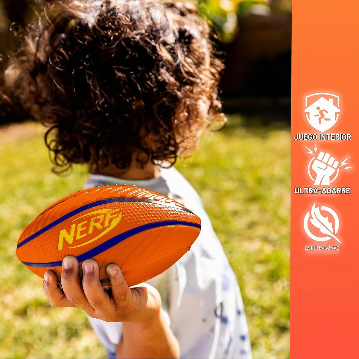 Nerf Juego de mini pelotas deportivas de espuma, paquete de 3