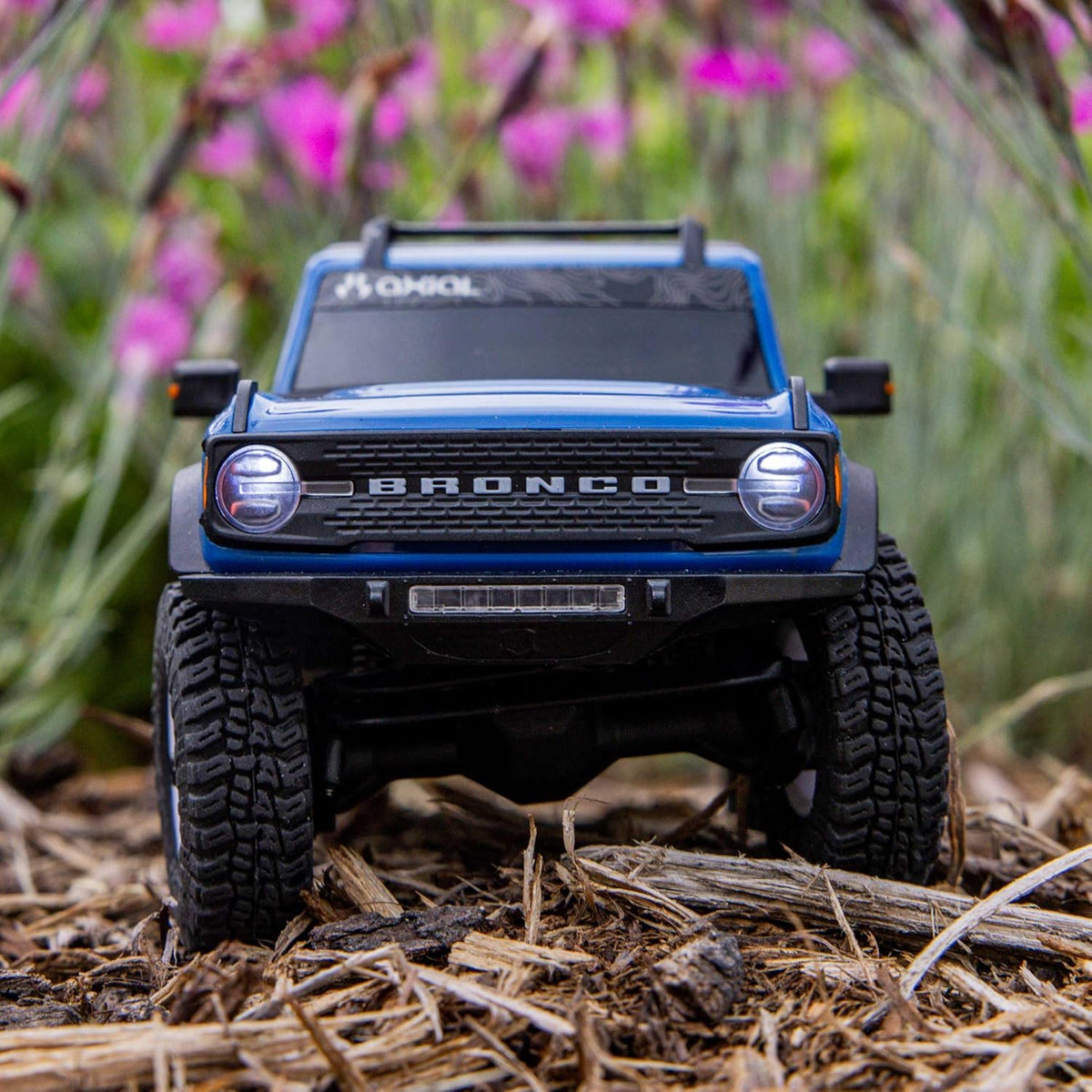 Axial 1/30 SCX30 Ford Bronco 4X4 RTR Rock Crawler a Escala 1/30, Motor Brushed, Azul