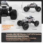 BEZGAR Monster Truck Toys - Camiones monstruo de control remoto 1:14 para