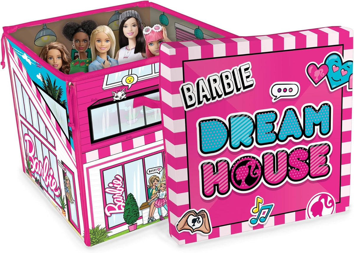 Caja ZipBin con cierres para guardar hasta 40 Barbies; se puede uti...