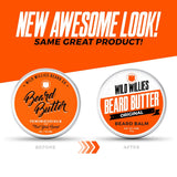 Kit de cuidado de barba Wild Willies: plancha de barba calentada pa...