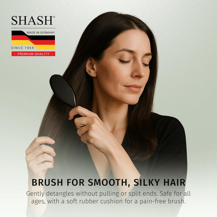 SHASH Desde 1869 hecho a mano en Alemania, cepillo de cerdas de jab...