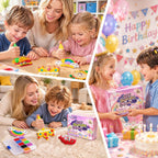 EQXQCCB Arte de cuentas para niños, 20 piezas de manualidades de pintura de