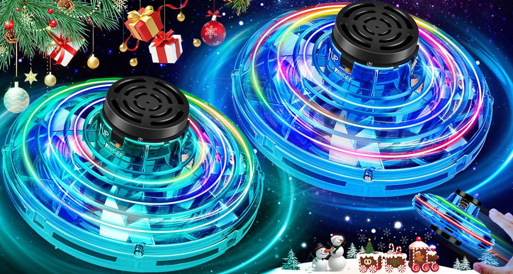 Vantexi Dron para niños juguetes voladores, 2026 mejorado LED Fidget