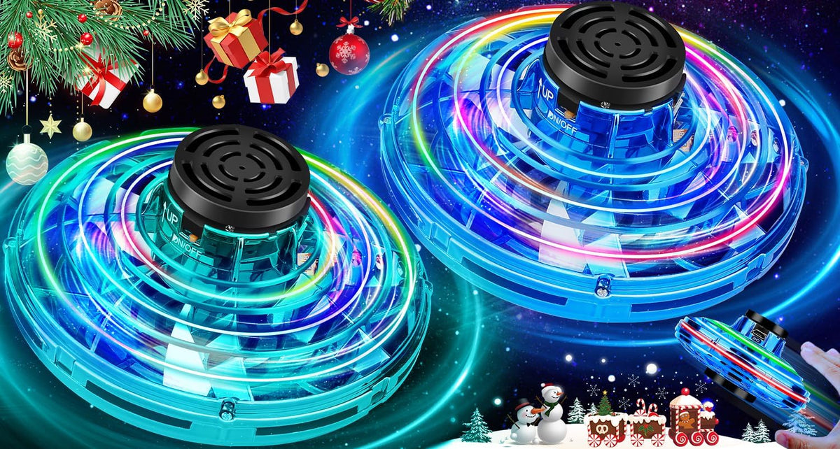 Vantexi Dron para niños juguetes voladores, 2026 mejorado LED Fidget