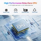Tableta Android, tableta Android 15 de 10.1 pulgadas, octa-core