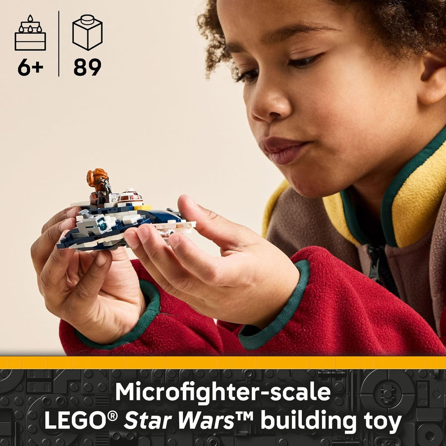 LEGO Star Wars Plo Koons Jedi Starfighter Microfighter -