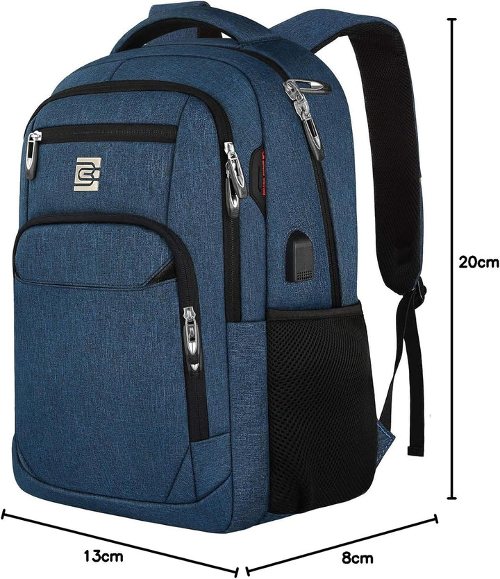 Mochila para laptop de 17 pulgadas, mochila para laptop antirrobo d...