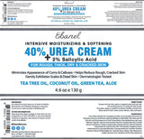 Ebanel Crema de urea 40% más ácido salicílico 2%, crema para pies p...