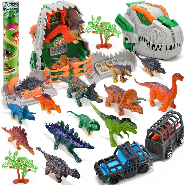 Juguetes de dinosaurio para niños de 3 a 5 años 12 figuras