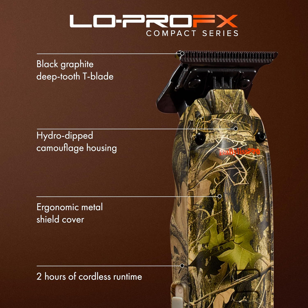 BaBylissPRO Recortadoras LO-PROFX compactas de alto rendimiento par...