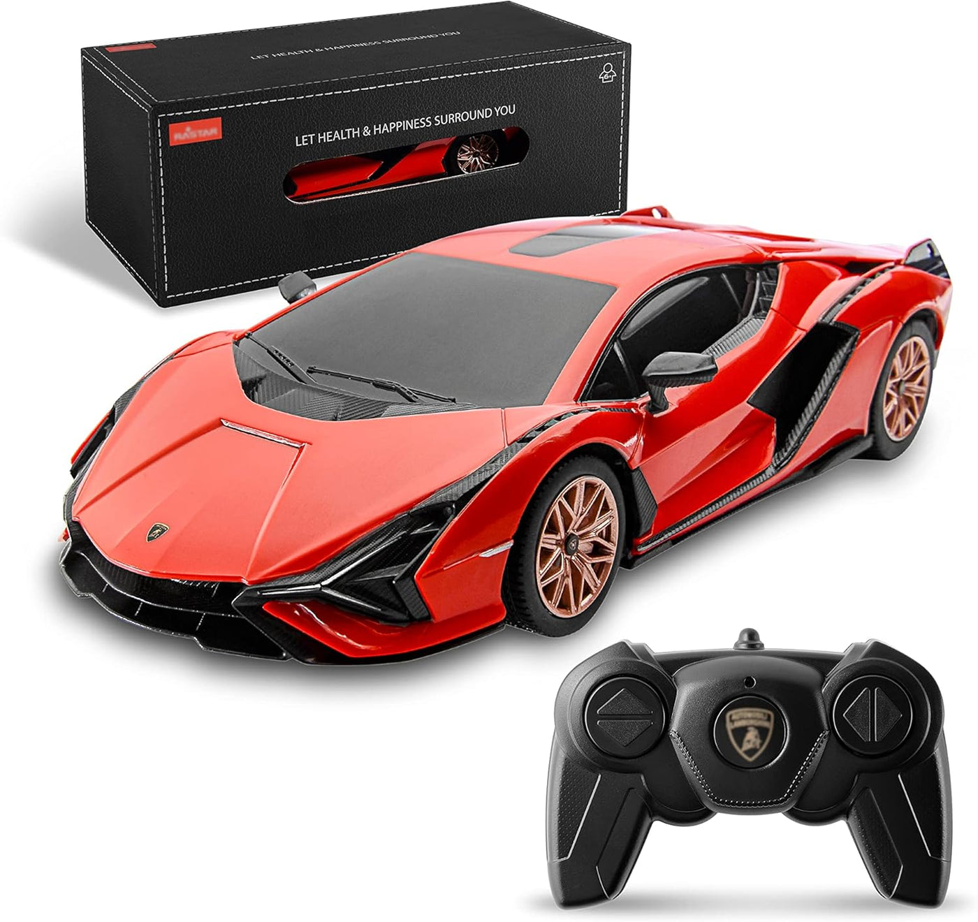 BEZGAR Autos a control remoto - Escala 1:24 Serie RC con licencia o...