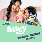 Bluey Chattermax Peluche Parlante con Efectos de Sonido
