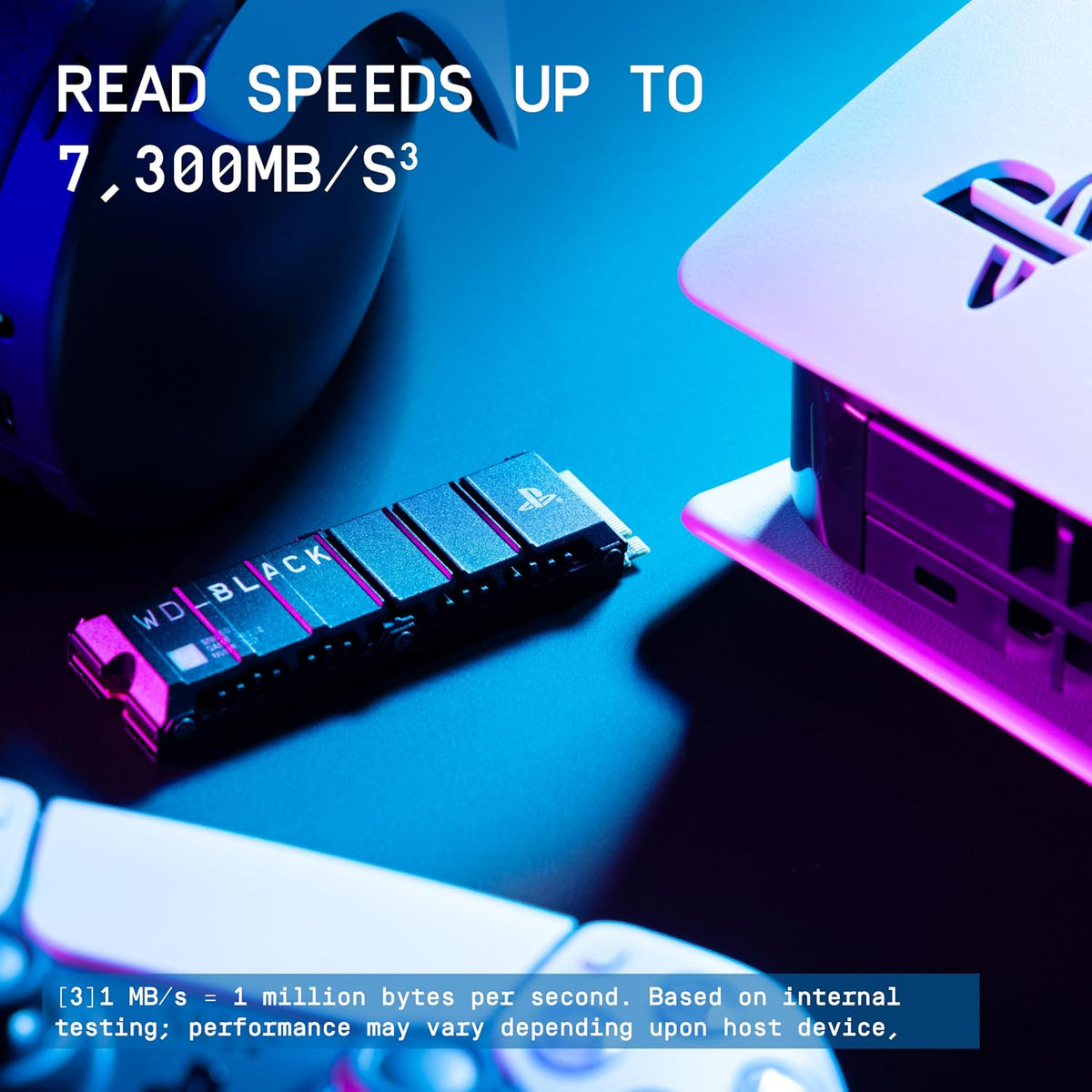 WD_BLACK 1TB SN850P NVMe M.2 SSD con licencia oficial de expansión...