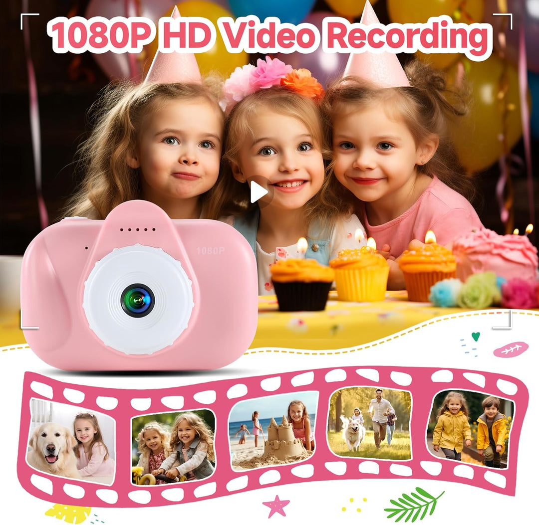YEEHAO Cámara infantil para niños pequeños, juguetes para niñas y n...