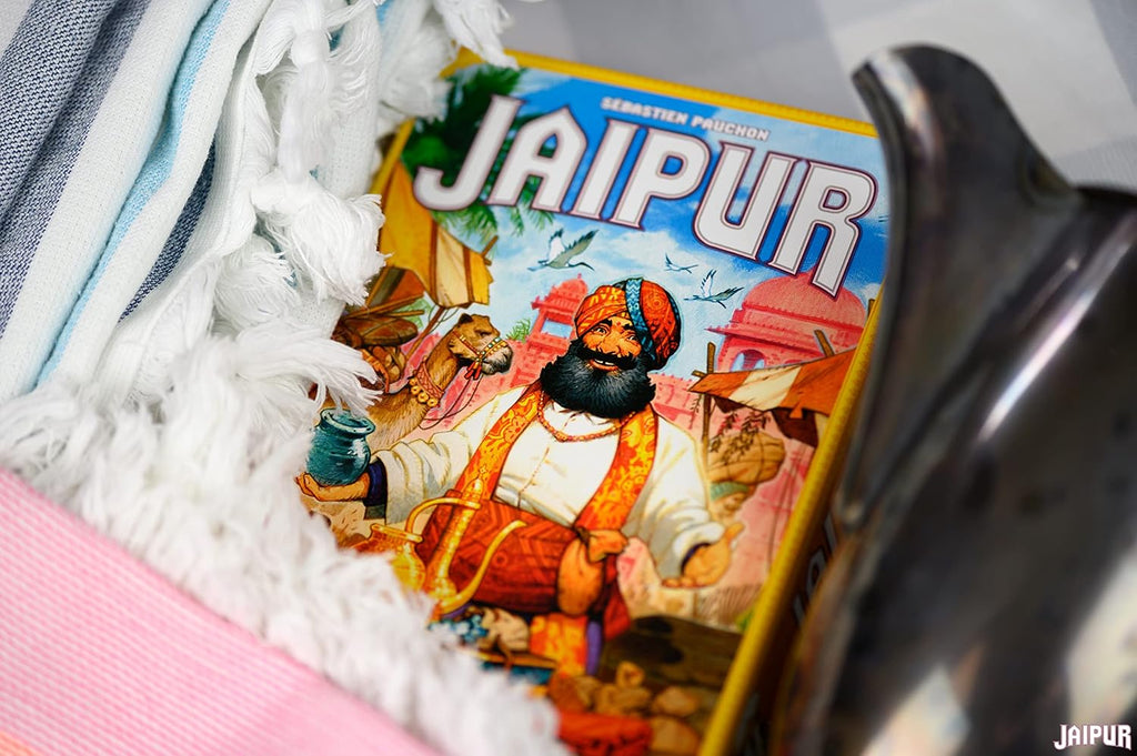 Asmodee Jaipur Juego de estrategia de cartas coleccionables para 2