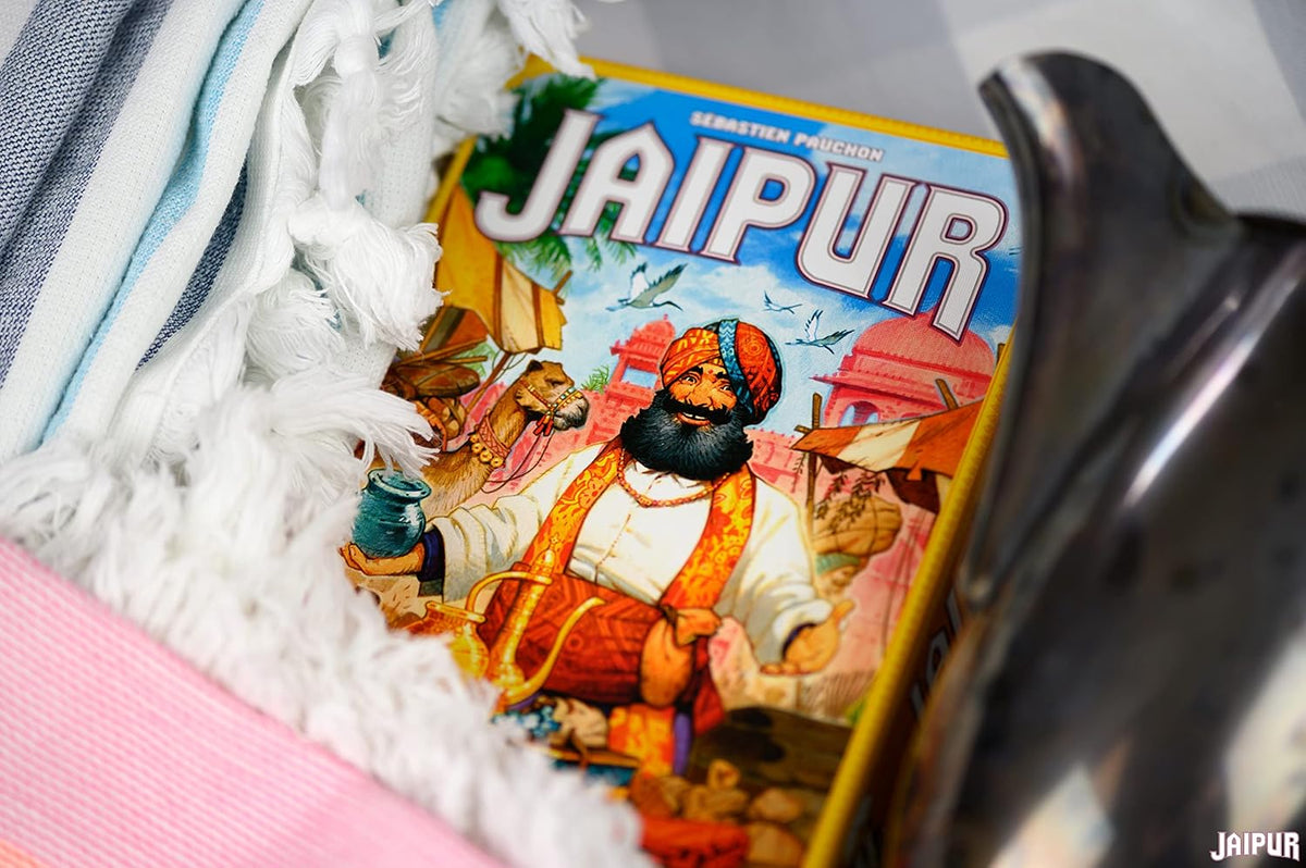 Asmodee Jaipur Juego de estrategia de cartas coleccionables para 2