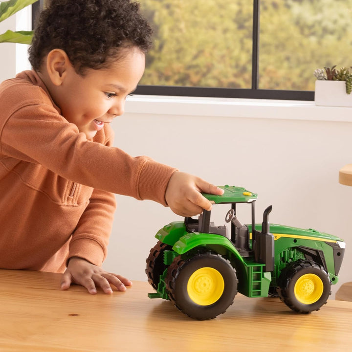 TOMY John Deere - Tractor de juguete con luces y sonidos - Tractor...