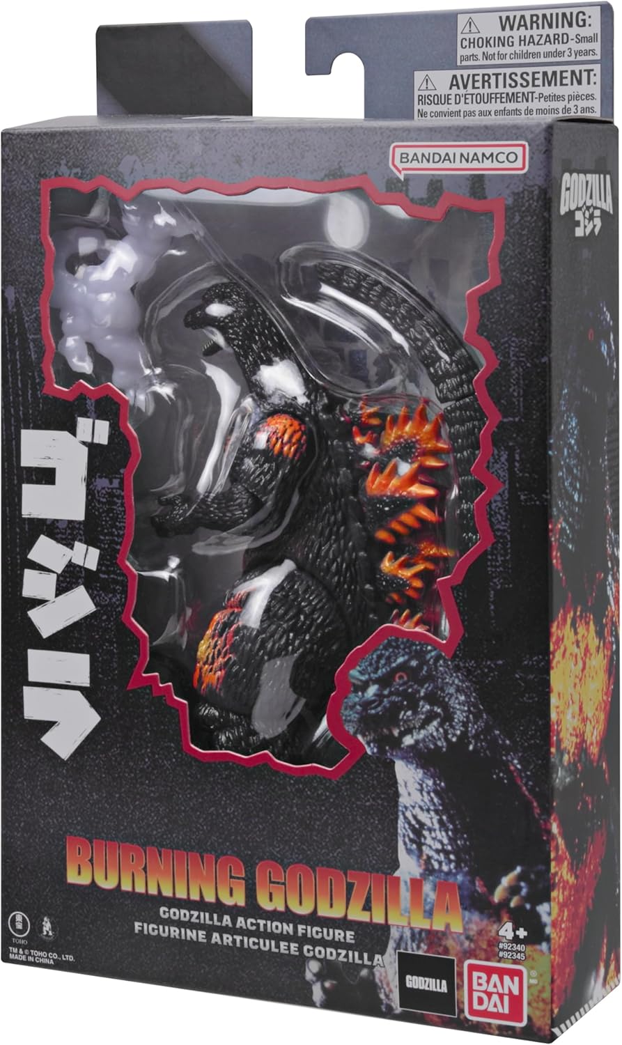 Bandai Namco - Godzilla - Juego de figuras de acción Burning Godzil...
