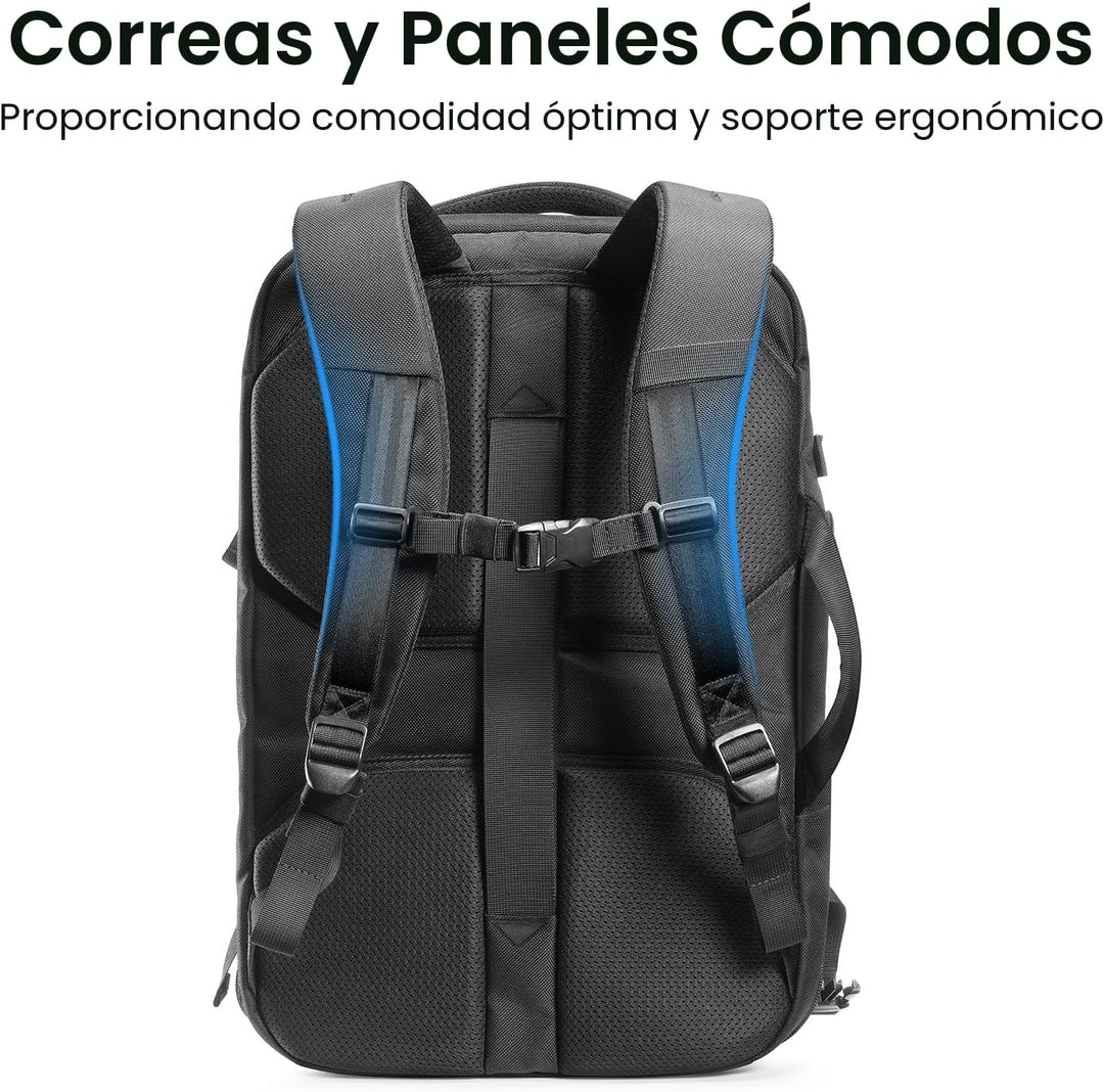 Mochila de viaje tomtoc, equipaje de mano aprobado para vuelos y co...