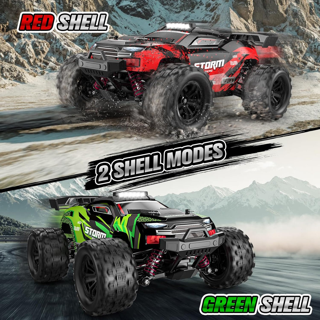 Lvcdzr 1:18 Coches RC, Automóvil de control remoto de 2.4GHz 4WD de...