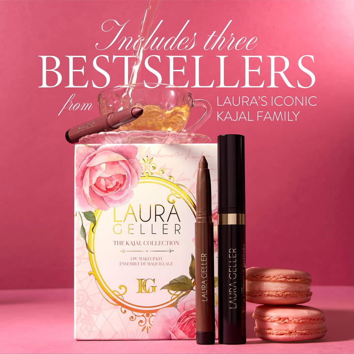 LAURA GELLER NEW YORK The Kajal Collection - Kit de maquillaje de 3...