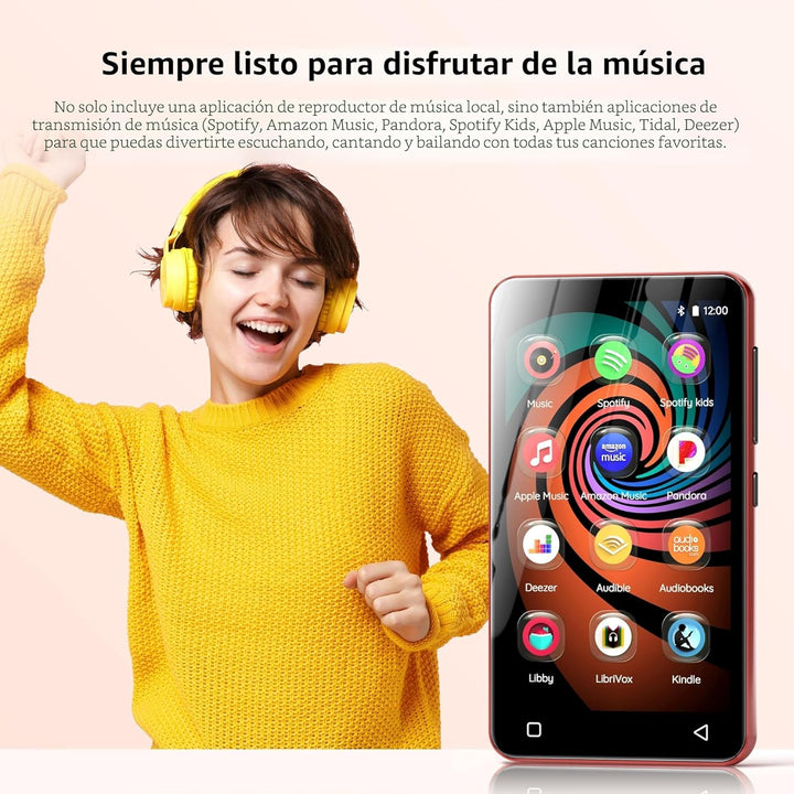 innioasis Reproductor MP3 de 160GB con Bluetooth y WiFi, reproducto...