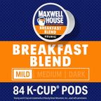Maxwell House Cápsulas de café K-Cup, caja de 84 unidades, mezcla de