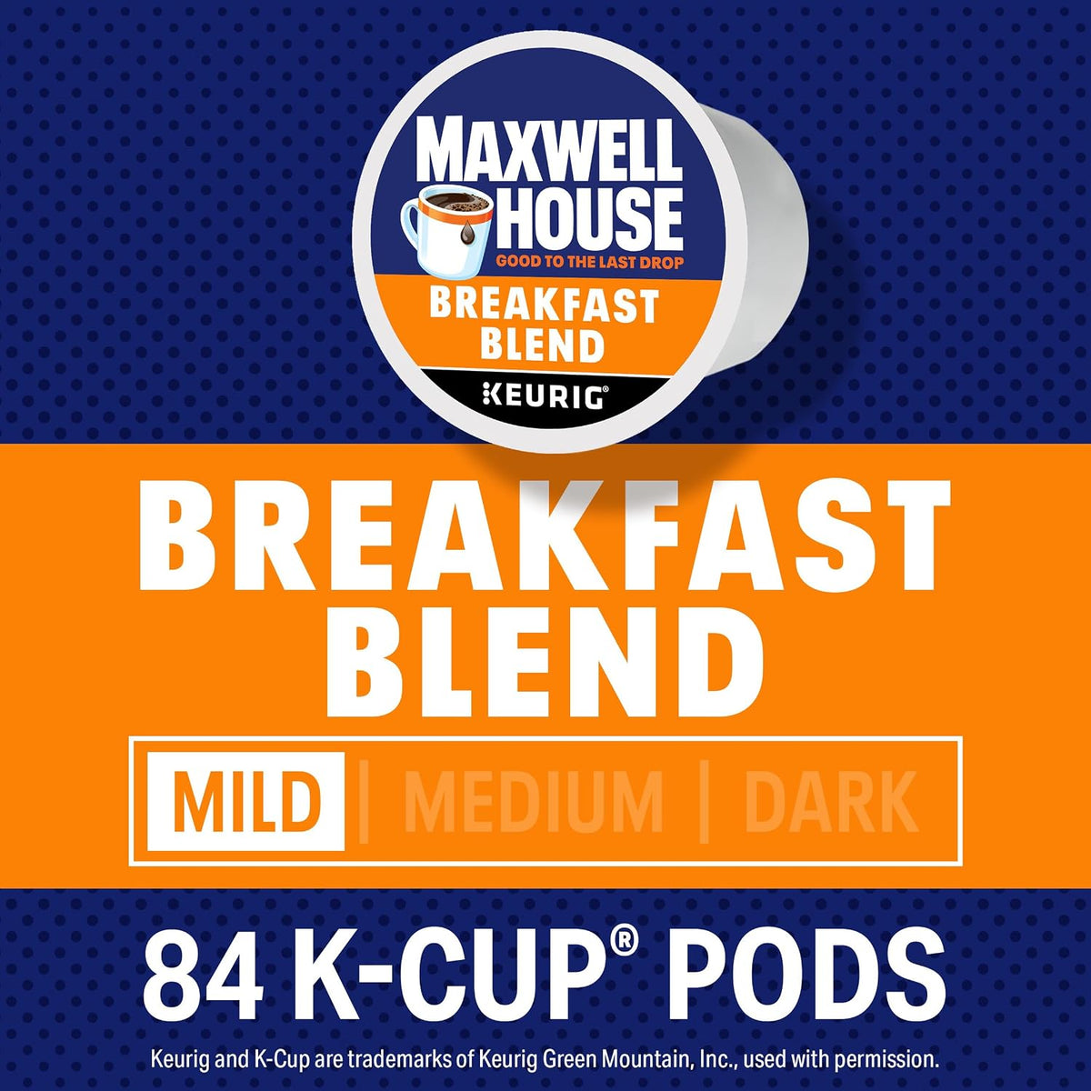 Maxwell House Cápsulas de café K-Cup, caja de 84 unidades, mezcla de
