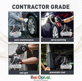 BairDplusL - Compresor de aire ultra silencioso de 3.2 galones, 110...
