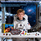 Kit de excavación de piedras preciosas de meteoritos y espacios: desenterrar más de 30 piedras preciosas y cristales reales, kit de ciencia para niños, kit de excavación de gemas, regalo para niñas y