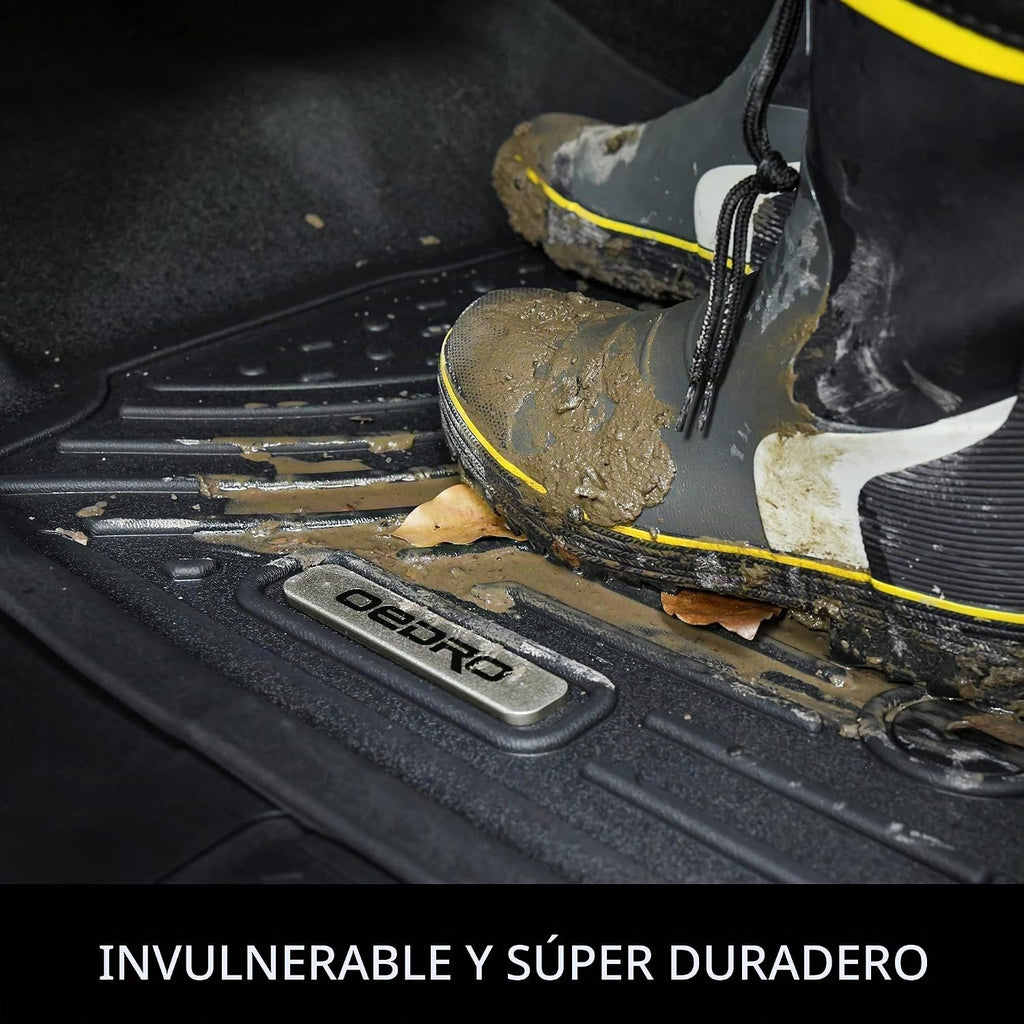 OEDRO Alfombrillas aptas para Chevy Silverado/GMC Sierra 1500 2019-2026