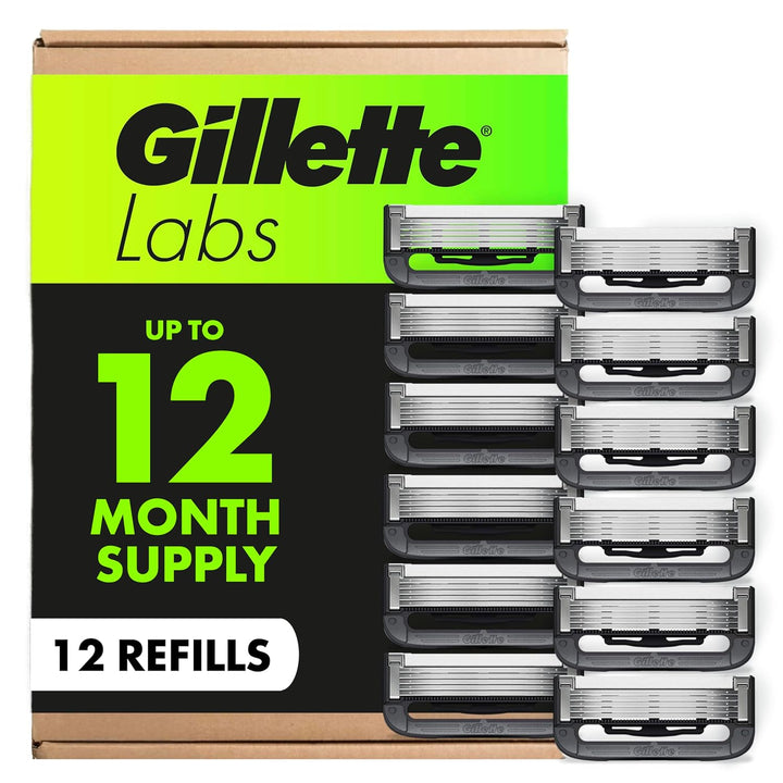 Gillette Labs - Recambios de cuchillas de afeitar, cartuchos de maq...